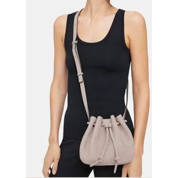 Theory Bucket Leather Bag L07AC034 - Picture 1 of 12
